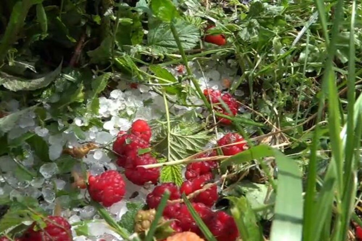 Maline Dorf in der Nähe der Stadt Užice Buar Sturm