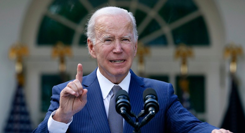 US President Joe Biden delivers remarks about lowering health care costs in the Rose Garden at the White House on September 27, 2022 in Washington, DC.Chip Somodevilla/Getty Images