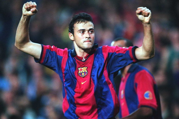 Luis Enrique (już jako piłkarz FC Barcelona)