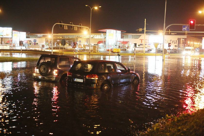 Kierowcy w Bielanach Wrocławskich przeżyli prawdziwą grozę