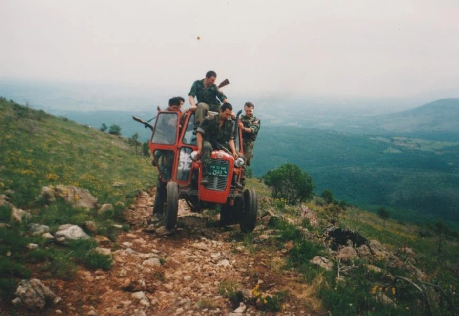 Na položaju na granici sa Albanijom