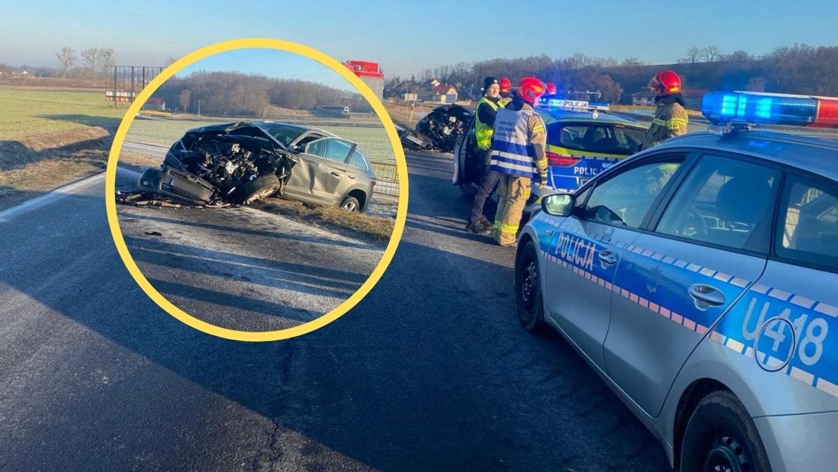 Gostyń. Wypadek z udziałem trzech samochodów. 62-latka stanie przed sądem