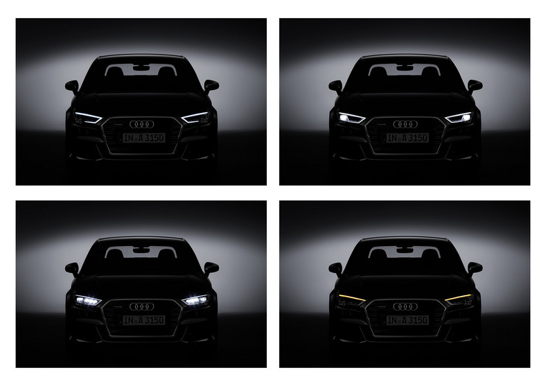 Nowe Audi A3 - reflektory Matrix LED