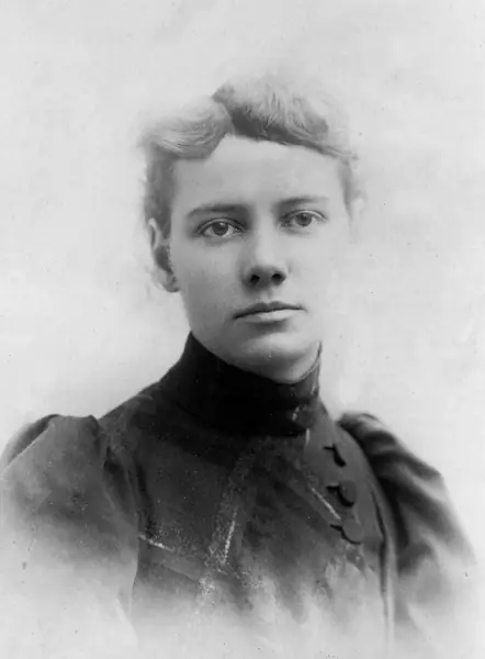 Portret Nellie Bly (1867-1922), amerykańskiej dziennikarki i podróżniczki / Library of Congress, Getty Images