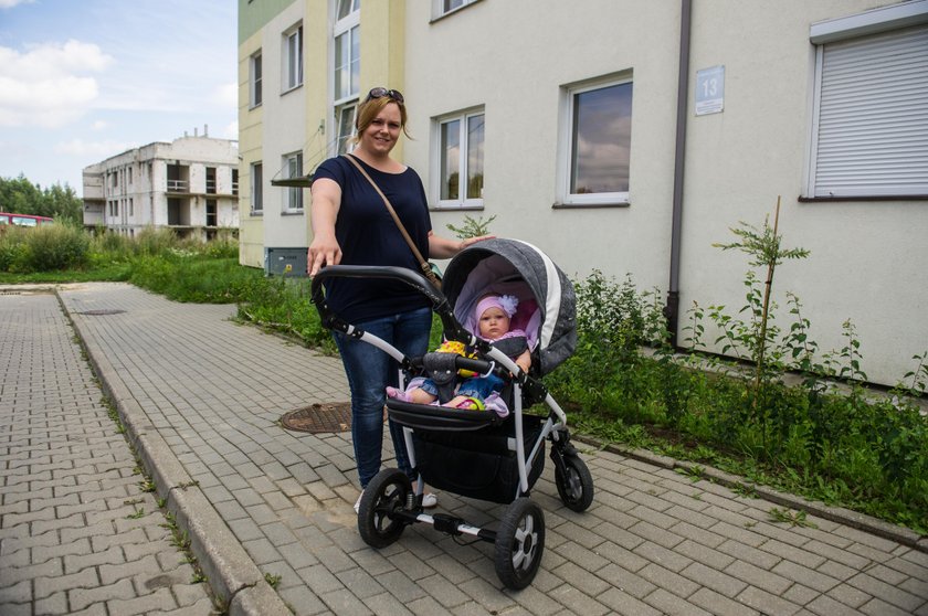 Anna Tuskowska (26 l.) z córką Julią (10 mieś.)