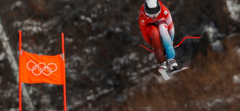 Gisin najlepsza w zjeździe. Shiffrin znów wypadła z trasy