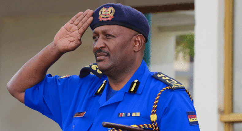 Inspector General of Police Hillary Mutyambai