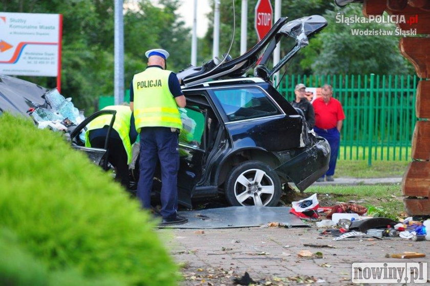 Wypadek w Wodzisławiu Śląskim