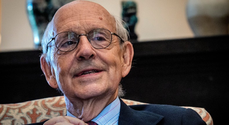 Supreme Court Justice Stephen Breyer.
