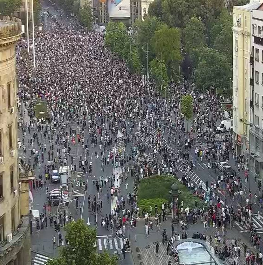 Protest u Beogradu