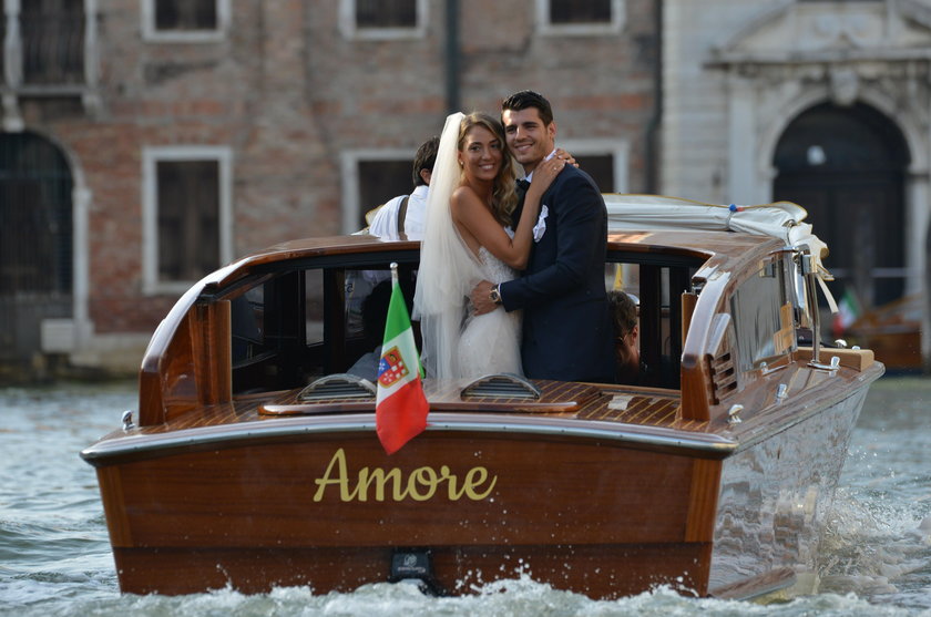 Alvaro Morata wziął ślub z Alice Campello. Bajeczna uroczystość