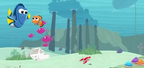 Screen z gry "Gdzie jest Nemo: Ucz się z Nemo"