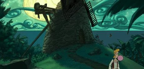 Screen z gry "The Curse of Monkey Island"