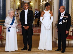 Wielka feta u królowej na cześć Obamy. Nie wpuścili Kate Middleton?