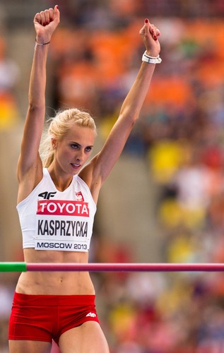 Długonoga Polka miss Mistrzostw Świata w Moskwie