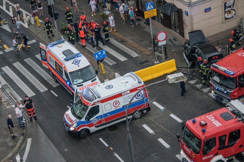 Wypadek na Ząbkowskiej