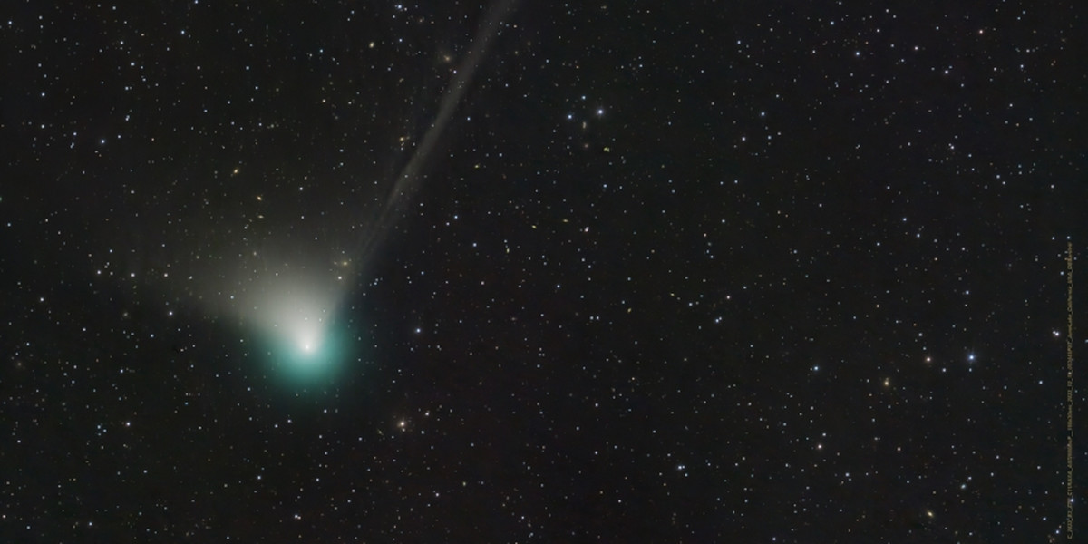 Kometa C/2022 E3 leci w stronę Ziemi. To niezwykle rzadki gość.