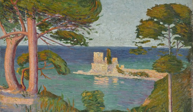 Мilan Milovanović, Na obali kod Hilandara, 1907
