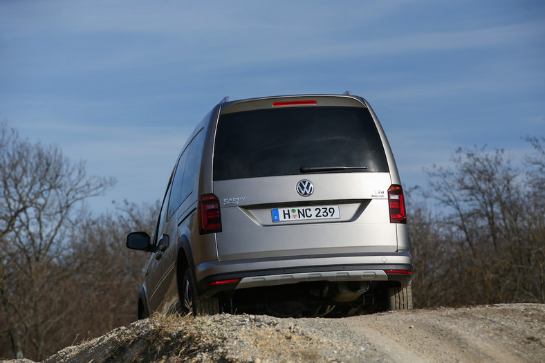 Volkswgen Caddy Alltrack - pierwsza jazda