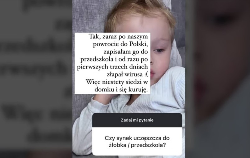 Joanna Opozda pokazała zdjęcie syna