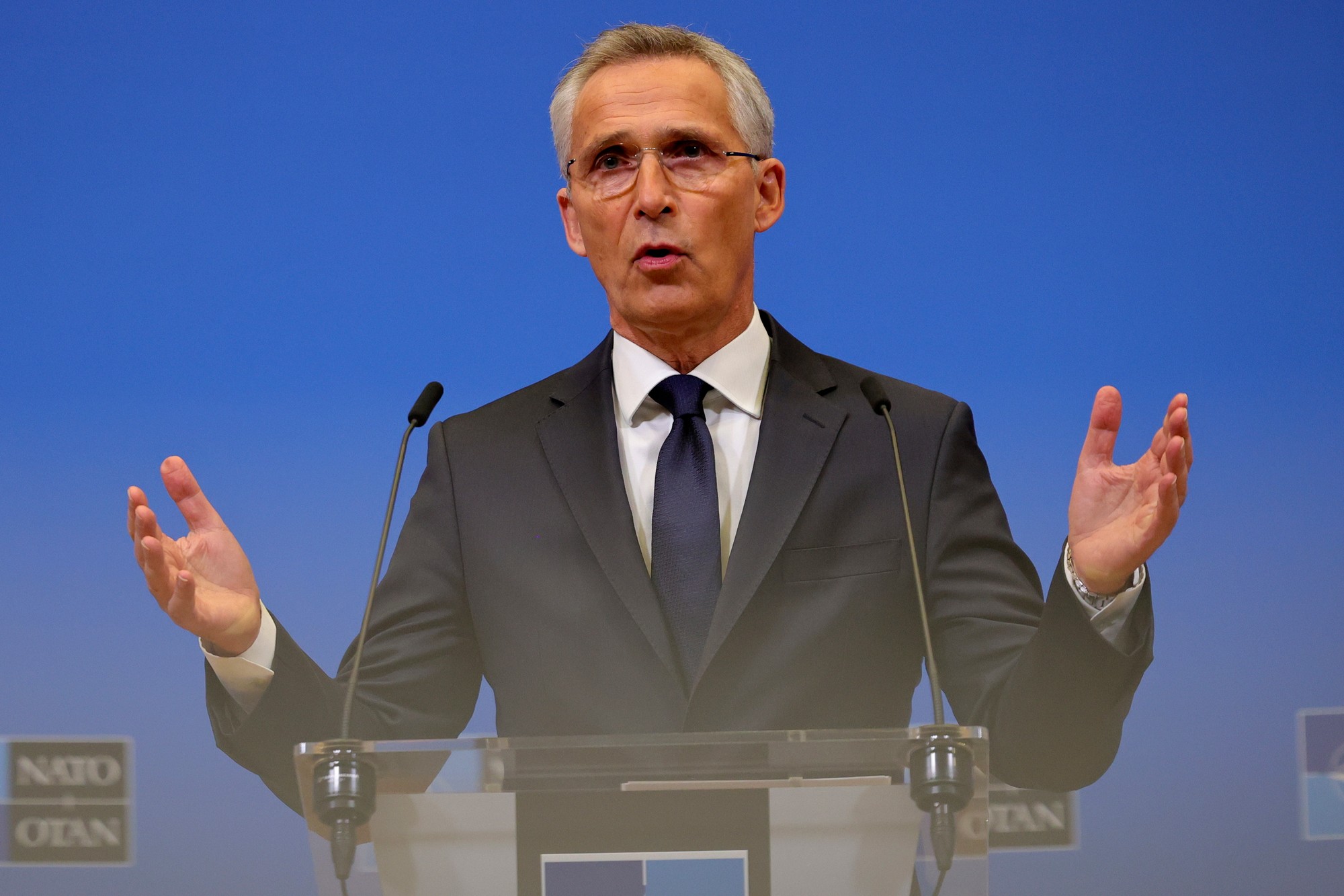 Generálny tajomník NATO Jens Stoltenberg.