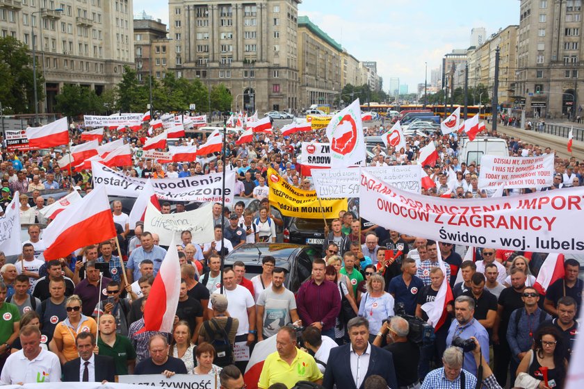 Protest rolników