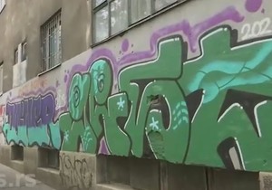 Grafiti u Cvijićevoj