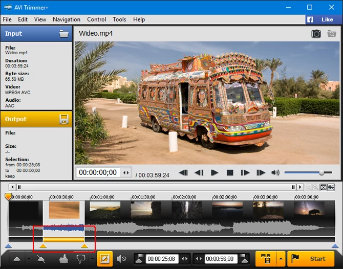 SolveigMM AVI Trimmer+ - szybki edytor plików wideo