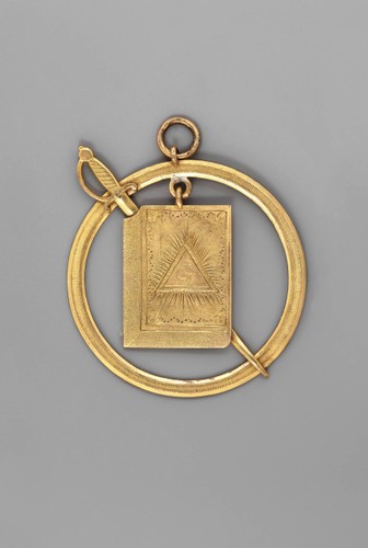 Klejnot Mówcy loży „Wolność Odzyskana” na wschodzie Lublina, 1811, nr  inw. 208695 MNW