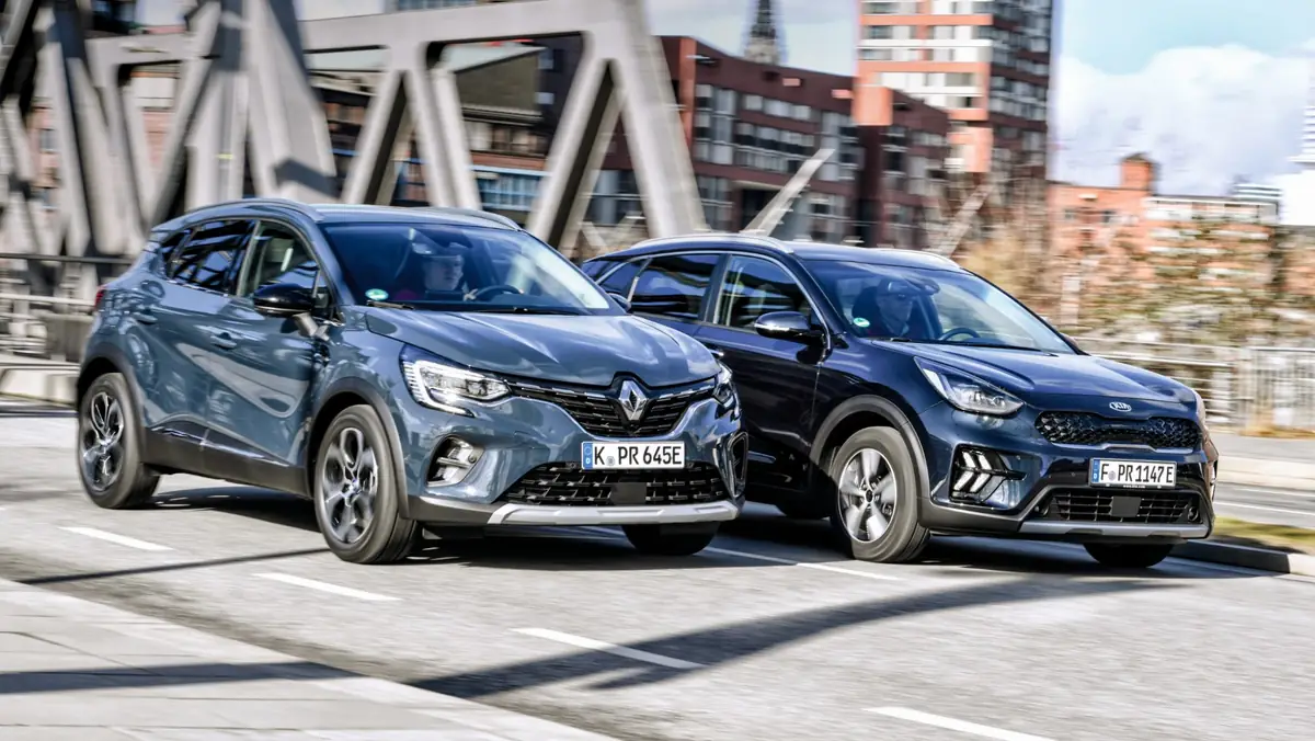 Kia Niro kontra Renault Captur dwie hybrydy adowane z gniazdka