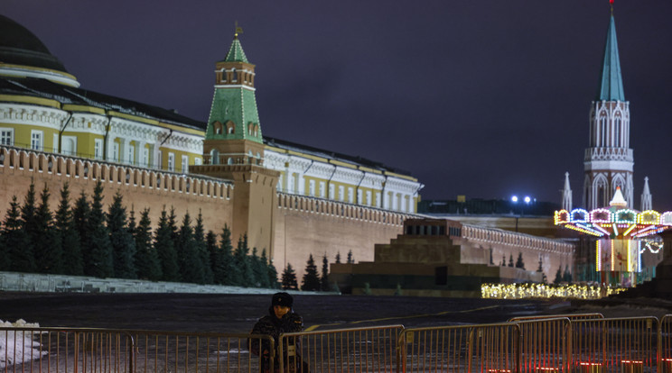 A Kreml-t saját légvédelmi rendszere őrzi / Fotó: .MTI/EPA/Szergej Ilnyickij