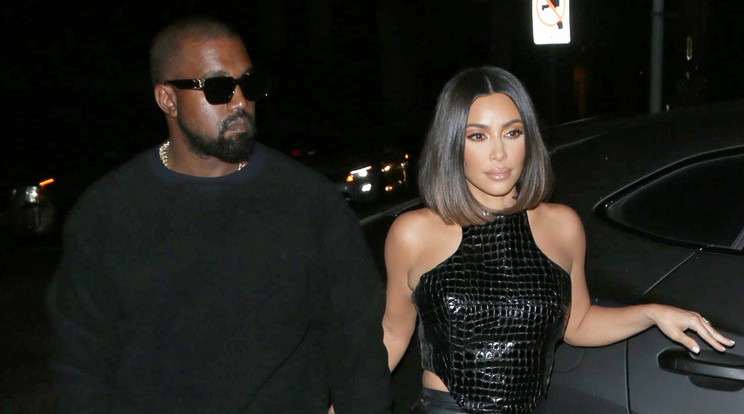 Kim Kardashian és Kanye West / Fotó: Northfoto