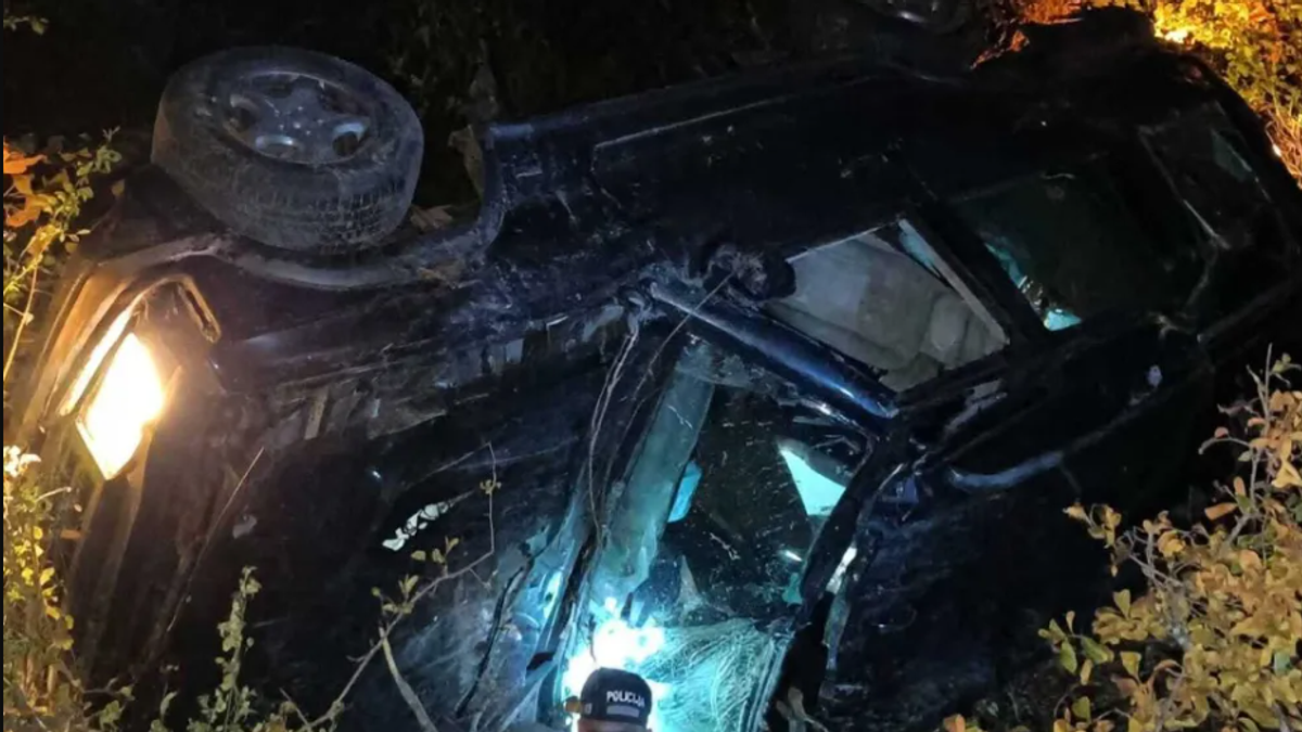 Auto sleteo u kanjon Komarnice kod Šavnika; vozač teško povređen