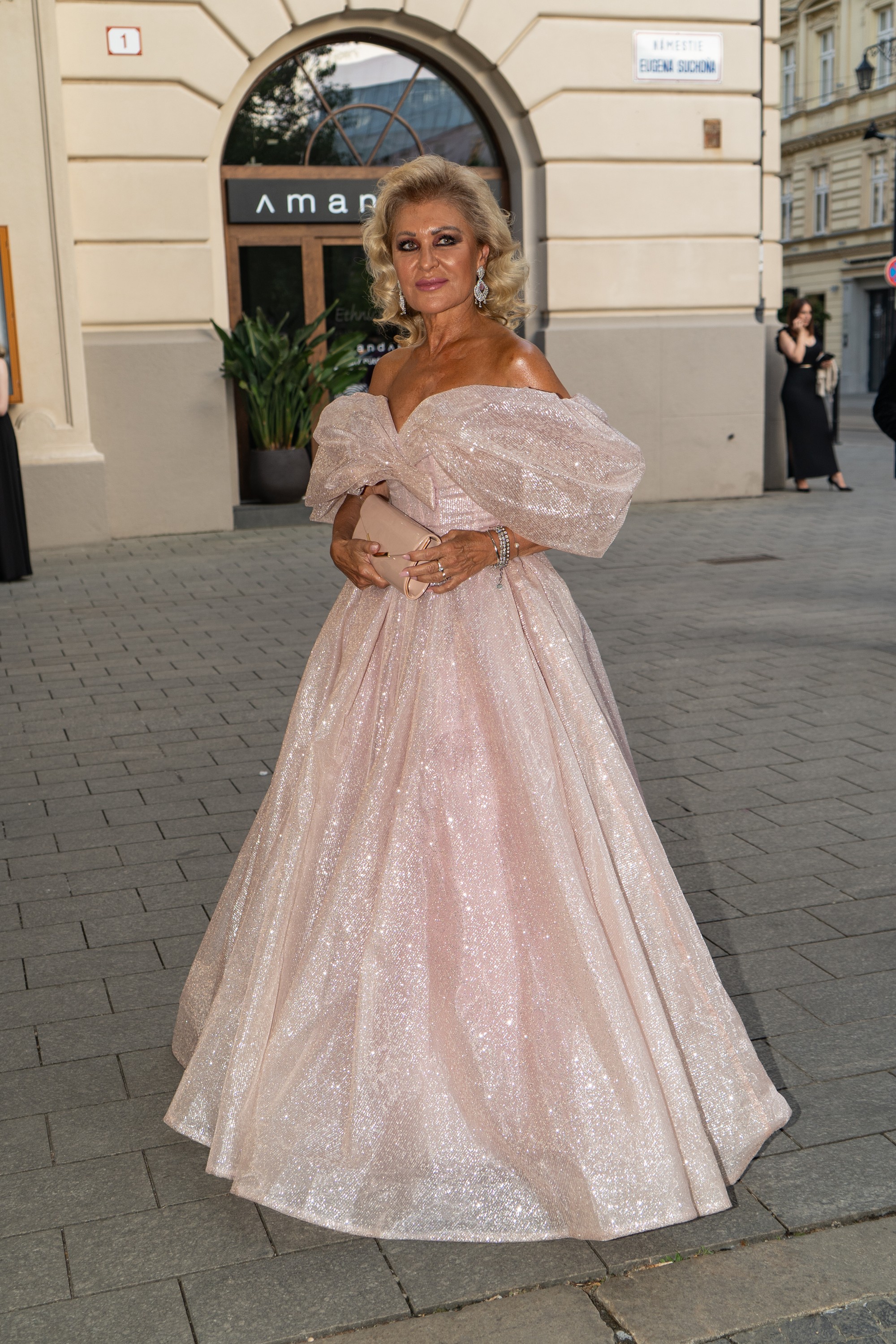 Eliška Kubíková na odovzdávaní ocenenia Slovenka roka.