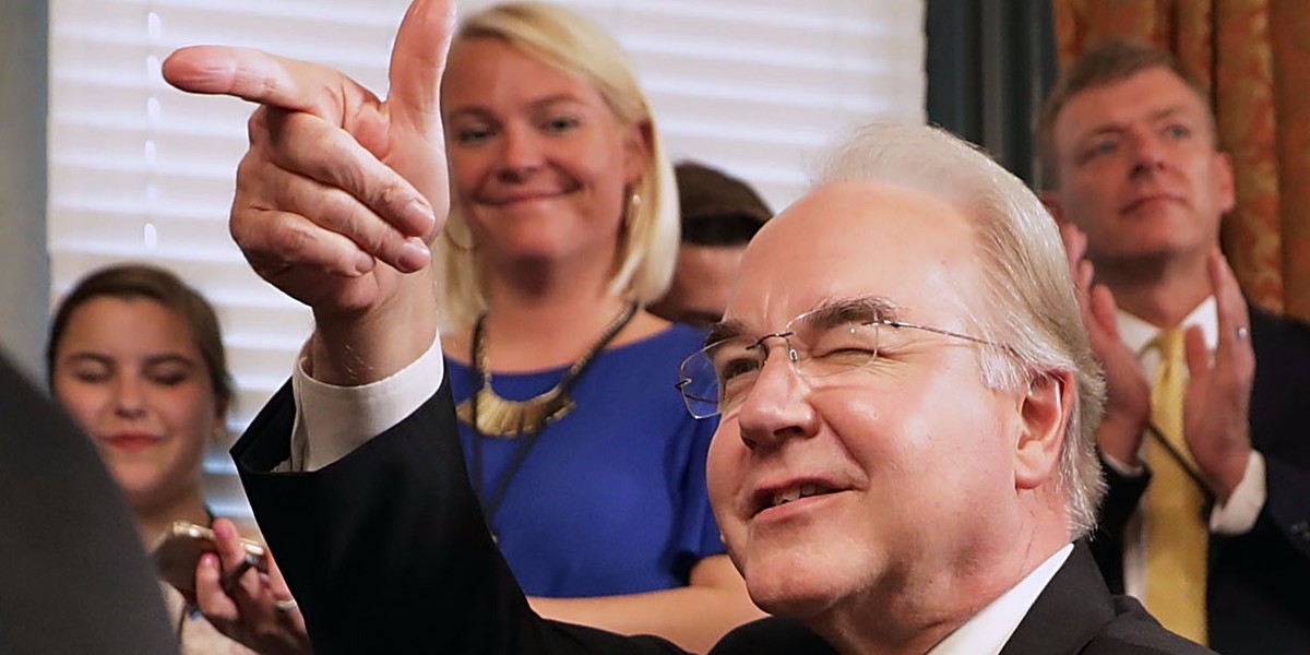 Tom Price's reasons for taking private jets at taxpayers' expense don't add up, report says