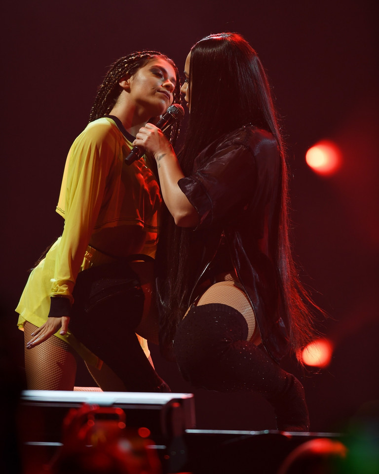 Wyzywająca Demi Lovato na scenie w Miami