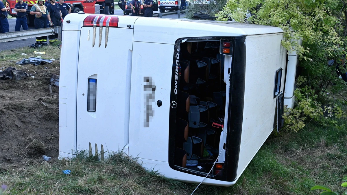 Węgry. Wypadek autokaru. Osiem osób zginęło - Vimarsana News