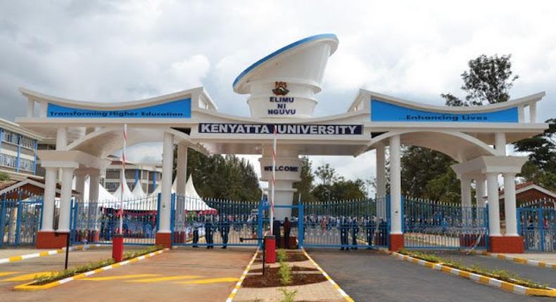 Kenyatta University main gate 