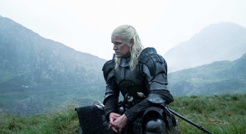 Matt Smith as Daemon Targaryen in House of the Dragon.Theo Whitman / HBO