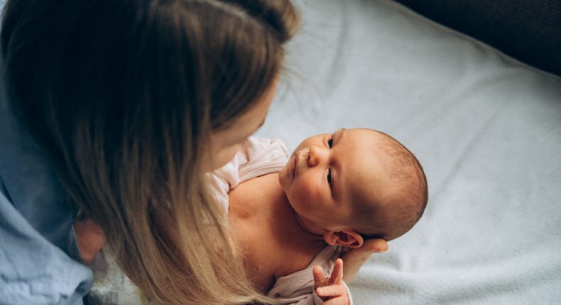 The author (not pictured) had two kids in her late 20s and a third one in her late 30s.Ekaterina  Vasileva-Bagler/Getty Images