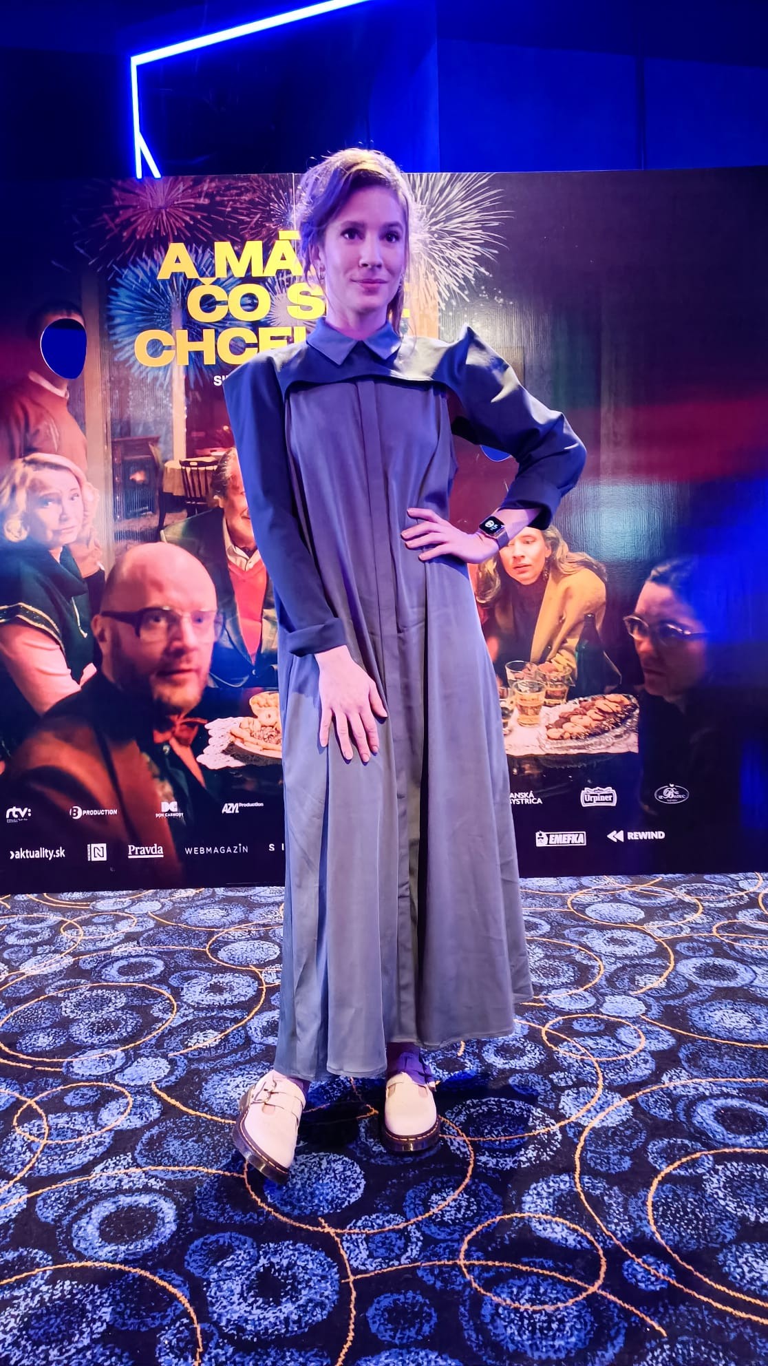 Kovalčíková na premiére filmu A máme, čo sme chceli.