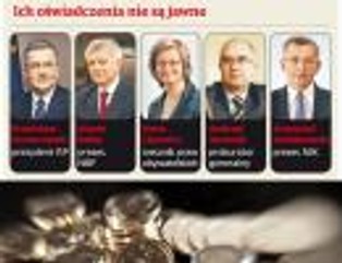 Najważniejsze osoby w państwie nie muszą ujawniać oświadczeń majątkowych