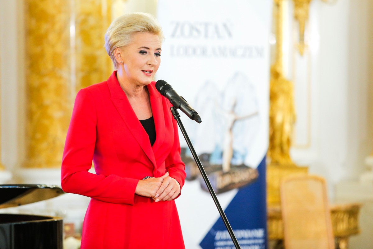 Agata Kornhauser-Duda zaprezentowała się w niecodziennej stylizacji