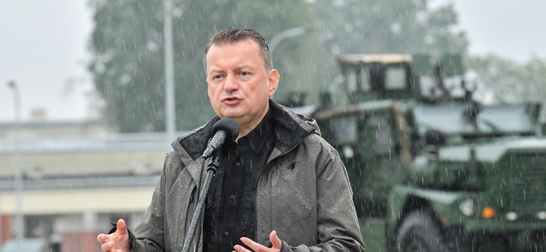 Operacja "Ryngraf" przy granicy z Białorusią. Błaszczak: Podjąłem decyzję o powołaniu zgrupowania