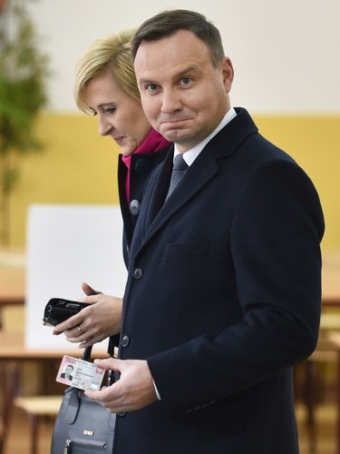 Agata Kornhauser-Duda i Andrzej Duda