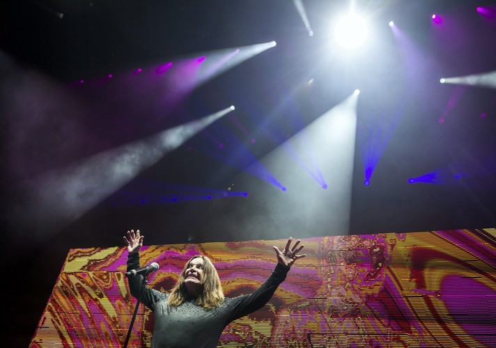 Ozzy Osbourne z Black Sabbath w Budapeszcie