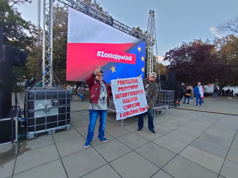 Protest w Szczecinie