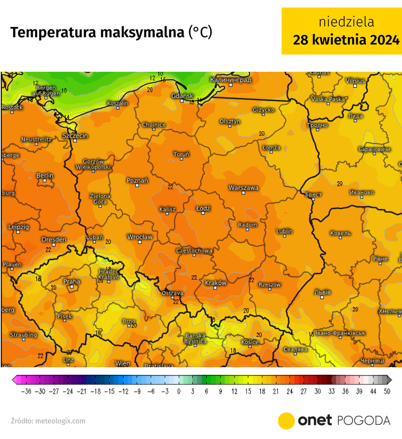 W drugiej połowie tygodnia wróci bardzo ciepła wiosna