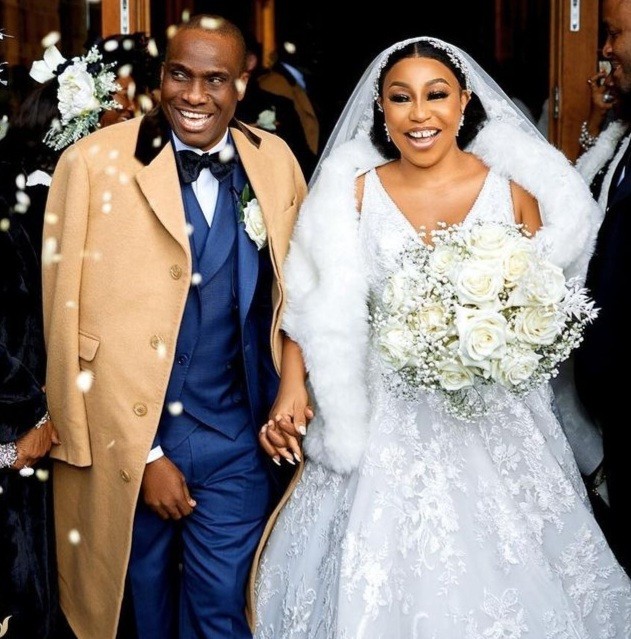 Rita Dominic and Fidelis Anosike wedding picture