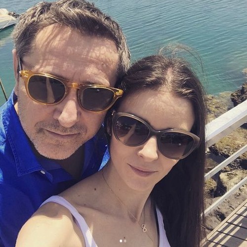 Andrzej Sołtysik z żoną Patrycją